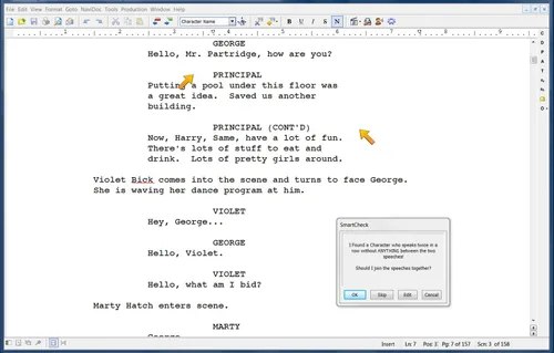 Vista 7 de Movie Magic Screenwriter 6 [Descargar]
