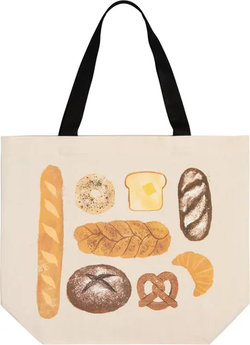 Vista 14 de Now Designs Printed Reusable Cotton Tote Bag, 15 x 18 inch
