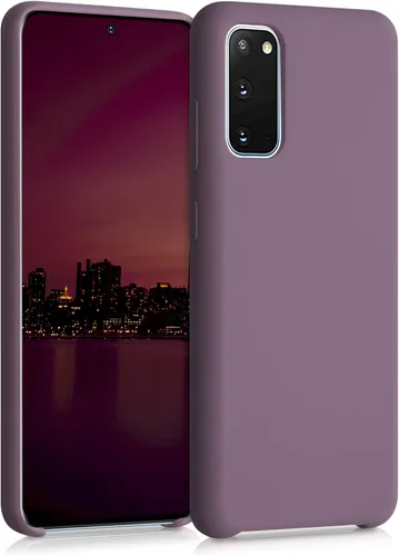 Vista 284 de kwmobile Funda compatible con Samsung Galaxy S9 - Funda de silicona TPU con acabado suave - Blue Reef