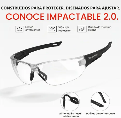 Vista 2 de Lightweight Pickleball Safety Glasses for Men & Women