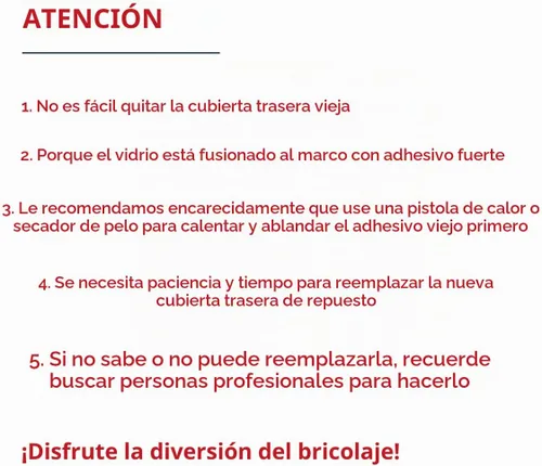 Vista 8 de Reemplazo de cristal trasero OEM para iPhone 12 Pro 6.1 pulgadas con kit de herramientas de reparación (dorado)
