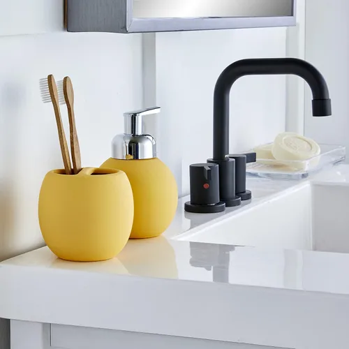 Vista 8 de SKL Home by Saturday Knight Ltd. Good Vibes Loción/Dispensador de jabón, Curry
