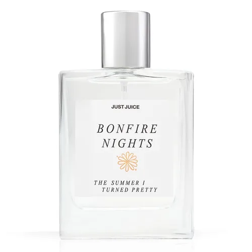 Vista 16 de Just Juice - Las noches de hoguera de The Summer I Turned Pretty - Perfume de especias cálidas y vainilla tostada para mujeres y hombres - 0.3 oz