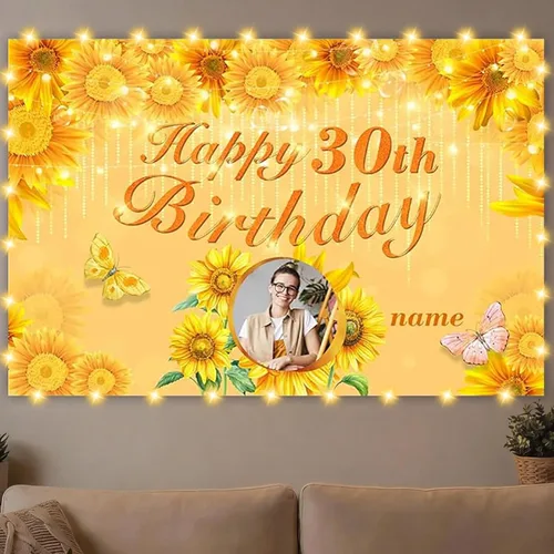 Vista 30 de Dicodes Decoraciones de cumpleaños de unicornio personalizadas para niñas, pancarta de cumpleaños de unicornio, decoración de cumpleaños de princesa