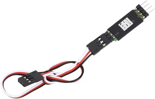 Vista 5 de Accesorio de interruptor de controlador RC para automóvil RC - Interruptor de cable receptor de luz de tercer canal, kit de interruptor de palanca