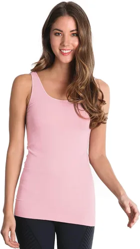 Vista 24 de NIKIBIKI Playera sin costuras clásica premium para mujer, fabricada en EE. UU., talla única