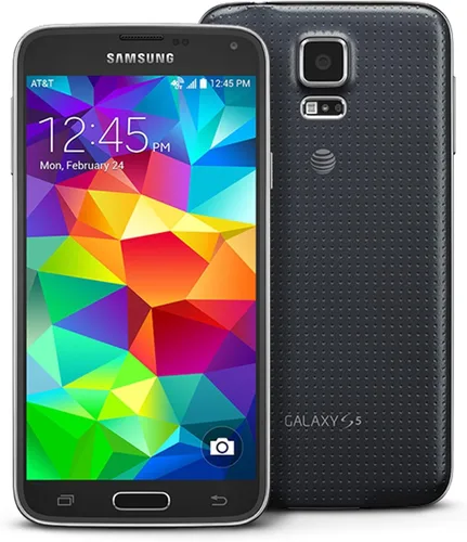 Vista 4 de Samsung Smartphone Galaxy S5 G900V Verizon 4G LTE con cámara de 16MP - Negro - Verizon