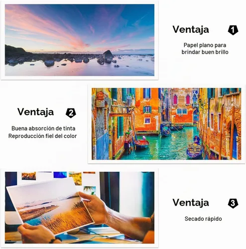 Vista 6 de Koala Papel de folleto brillante de doble cara 8.5x11 en 42LB 100 hojas