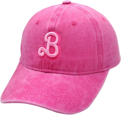 Vista 3 de Come on Let's Go Party - Gorra de béisbol para mujer, diseño de camionero, color rosa, divertido y ajustable, de algodón, con estampado de algodón