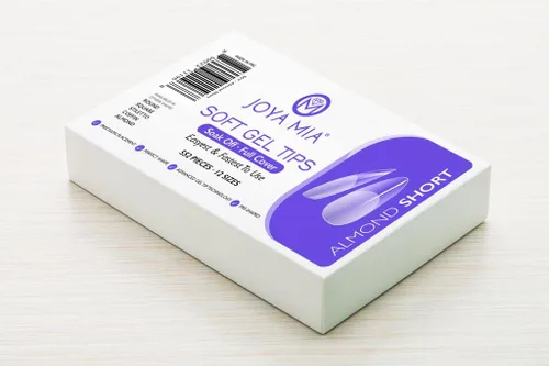 Vista 7 de Kit de puntas de uñas de gel suave de cobertura completa para extensiones de uñas de remojo, 550 piezas de puntas de uñas postizas de PMMA