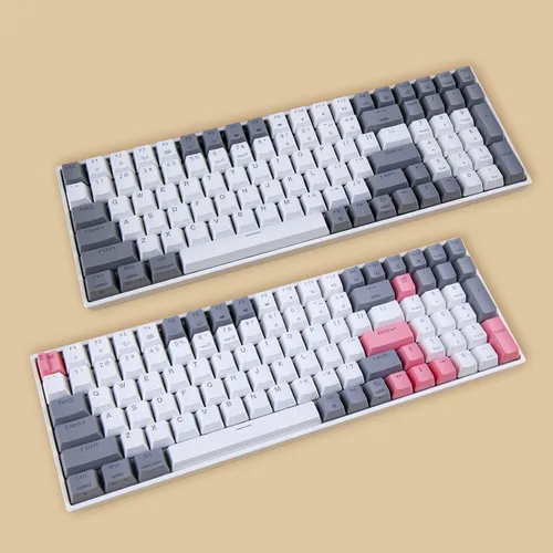 Vista 6 de SKYLOONG SK96 Junta de junta tórica Teclado para juegos Teclado mecánico con cable intercambiable en caliente de tamaño completo RGB Programmabl