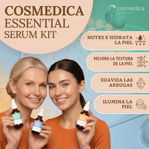 Vista 2 de Suero de vitamina c suero de retinol al 20 % suero de ácido hialurónico al 2.5 % combo en conjunto