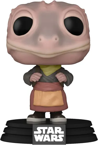 Vista 2 de Funko Star Wars The Mandalorian Frog Lady #487 Edición especial