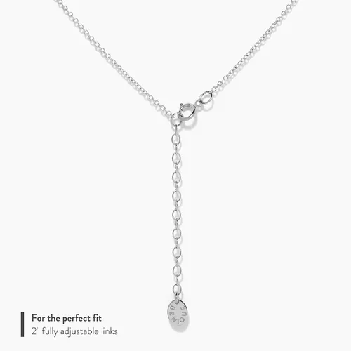 Vista 7 de BENIQUE Collar delicado para mujeres y niñas, plata de ley 925 maciza o metales rellenos de oro de 14 quilates, cadena fina, colgante significativo