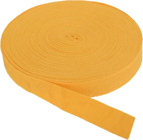 Vista 20 de PATIKIL Cinta de sarga de algodón de 1 pulgada, 50 yardas, cinta de algodón, cinta de encuadernación al bies, cinta de espiga para costura, Verde