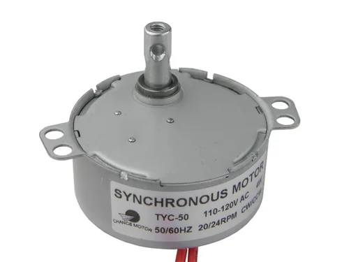 Vista 12 de CHANCS TYC-50 Motor Eléctrico Síncrono AC 110V 0.083-0.1RPM CCW para Ventilador, Microondas, Horno, Chimenea Eléctrica