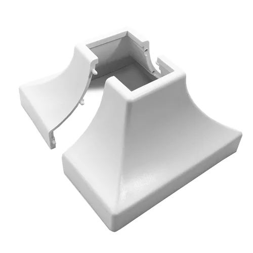 Vista 11 de Cubierta para base de poste de cubierta – Base de zapatos duradera a presión que transforma instantáneamente las patas de la mano y la escalera