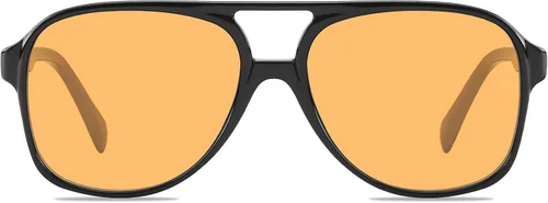 Vista 2 de YDAOWKN Gafas de sol clásicas vintage estilo aviador para mujeres y hombres montura grande retro de los años 70