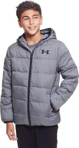 Vista 5 de Under Armour - Chaqueta acolchada Pronto para niño, peso medio, cierre de cremallera, repele el agua
