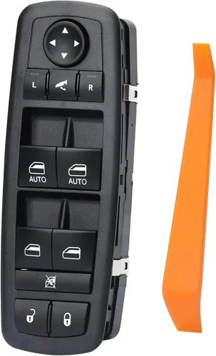 Vista 9 de Interruptor de control de ventana eléctrica Lado del conductor delantero 11 pines Compatible con Dodge Durango 2011-2013, Jeep Grand Cherokee