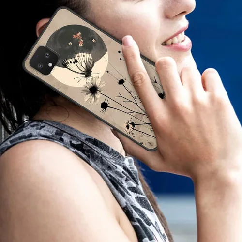 Vista 234 de Funda delgada para Google Pixel 4 XL, funda delgada de silicona de TPU suave a prueba de golpes para Google Pixel 4 XL, astronauta Galaxy