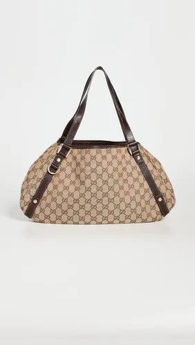 Vista 3 de Gucci Women's Pre-Loved Abbey Open Tote, Gg Canvas