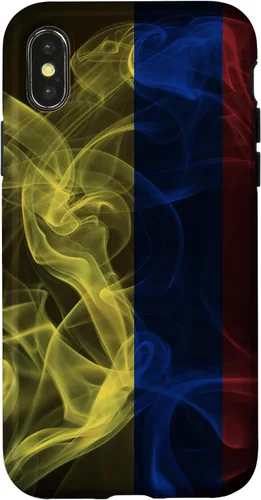 Vista 5 de Smoky Colombia Flag - Funda de orgullo colombiano para iPhone 17