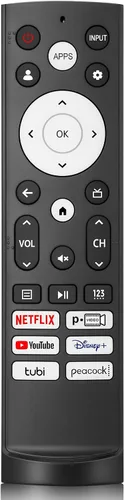 Vista 13 de Control remoto de repuesto solo para todos los televisores Roku, compatible con TCL Roku/Hisense Roku/Onn Roku Series Smart TV