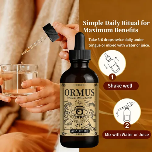 Vista 4 de ORMUS Gold Oil PINEAL Glándula – Oro líquido orgánico, mejora la salud celular, aumento de energía y fuerza vital, limpia tu glándula pineal 4