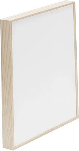 Vista 10 de Da Vinci Pro Liquid Art Panel multimedia de 6 x 6, tablero de yeso de profundidad de 1-1/2 pulgadas con marco de madera natural, panel de lienzo