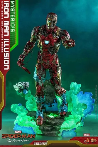 Vista 2 de Hot Toys Ilusión de Iron Man de Misterio - Spider-Man: Lejos de casa