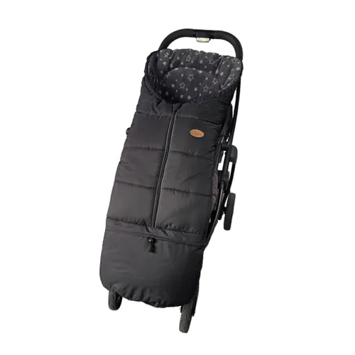 Vista 8 de Saco de dormir acogedor para bebé, saco de dormir para cochecito de bebé, estilo de cremalleras de 5 vías para bebé fácil de poner y quitar