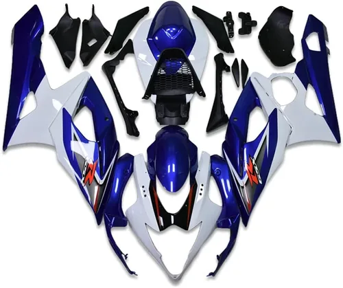 Vista 32 de YTL - Carenado completo negro brillante para Suzuki 2005-2006 GSXR 1000