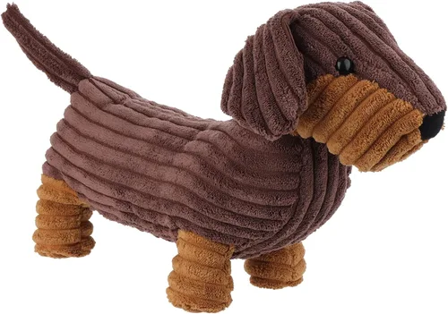 Vista 9 de Apricot Lamb Henry Dachshund - Animales de peluche para niños, suaves y lindos juguetes de peluche para bebé niña y niño, 10.6 pulgadas