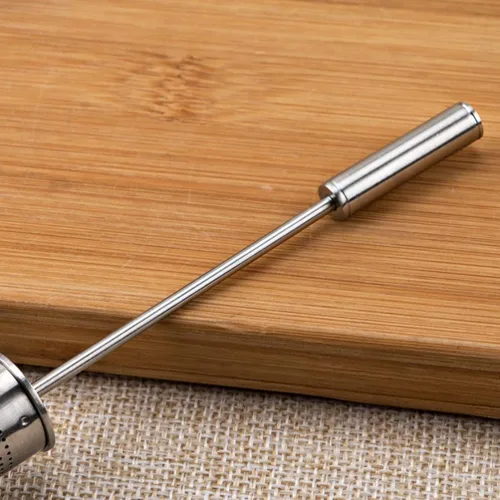 Vista 9 de Kichvoe Tubo infusor de colador de té de metal para té suelto, filtro de cocina reutilizable para elaborar cerveza, práctico difusor de malla fina