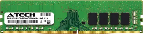 Vista 2 de A-Tech 8 GB de RAM para HP PRODESK 400 G6 SFF DDR4 2666MHz DIMM PC4-21300 288-Pin Non-ECC UDIMM módulo de actualización de memoria