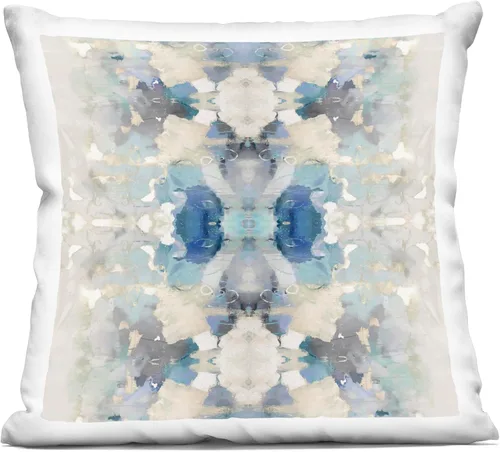Vista 17 de Stupell Industries Natural Boho Abstraction - Almohada para interiores, 18 x 18 pulgadas, color beige