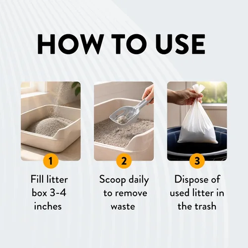 Vista 9 de ARM & HAMMER Hardball Arena Ligera de Platino Multi-Gato Aglomerante para Gatos Control de Olores, Fácil Recogida Sin Desorden, Aroma Flor