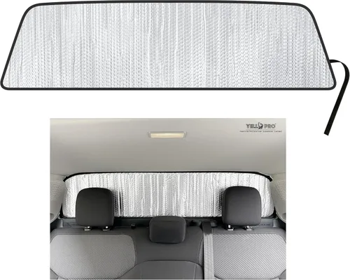 Vista 10 de YelloPro - Parasol para parabrisas delantero de ajuste personalizado para Ford Maverick Pickup 2022, 2023, 2024, 2025, 2026, híbrido, XL, XLT
