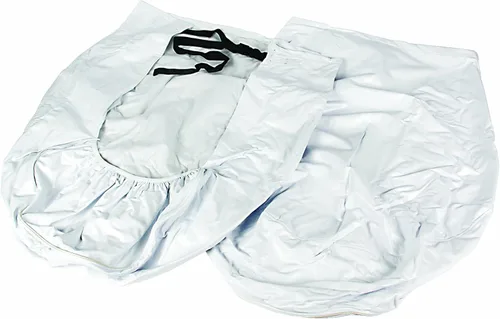 Vista 8 de Camco 45321 - Protector de vinilo para ruedas y neumáticos, paquete de 2 (24 a 26 pulgadas, blanco)