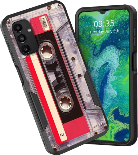Vista 27 de Funda para Galaxy A15 5G, doble capa híbrida resistente a prueba de golpes, policarbonato duro, silicona suave, TPU, funda protectora para Samsung