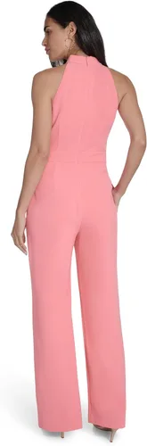 Vista 4 de Vince Camuto Kors Mono halter con cuello de lazo crepé