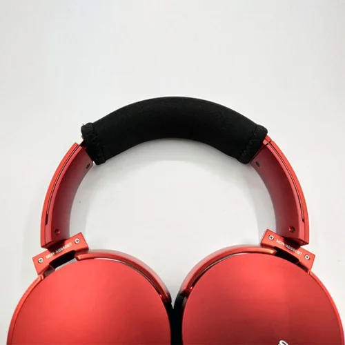 Vista 2 de Funda de repuesto para diadema de auriculares de tela flexible con cremallera, protector de almohadilla superior, piezas de reparación compatibles