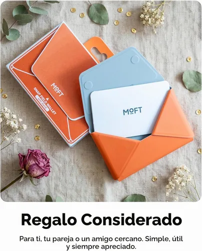 Vista 8 de MOFT Cartera magnética para mujer con 8 tarjetas, bloqueo RFID, Rosa claro, Diseño ágil para viajes y viajes