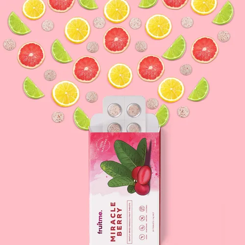 Vista 6 de Miracle Berry Tablets 10 Pack - 10 Gently Dried Miracle Fruit Tablets - Sweeten Those Sour Moments with Unique Taste Changing Magic Fruit by FruitMe