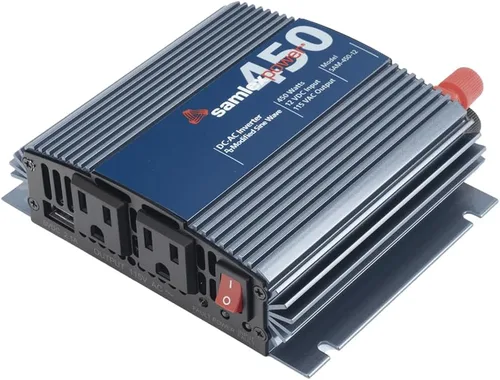 Vista 2 de Samlex - Inversor de onda sinusoidal modificada (450 W, 12 V)