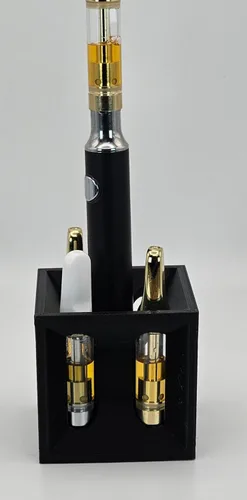 Vista 4 de Soporte para Bolígrafo Vape Tesseract (Negro)
