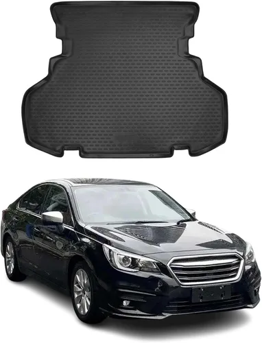 Vista 10 de OMAC Alfombrillas de carga para Subaru Legacy 2006-2009 Sedan impermeable TPE negro