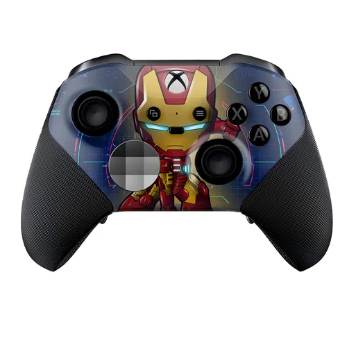 Vista 33 de Retro Comic Customised Wireless Controller for Elite by BCB. Original Elite Series 2 Controller Compatible with Xbox One / Series X & S. Customized