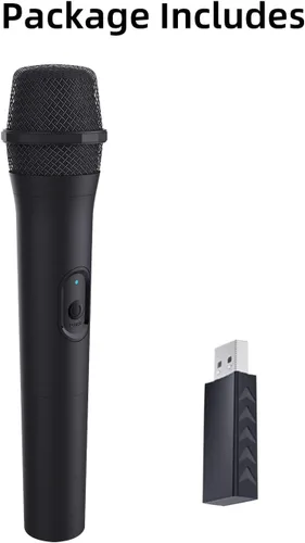 Vista 8 de Mcbazel Micrófono USB inalámbrico para juegos compatible con Xbox Series XS, PS5, Switch OLED, NS Switch, PC, PS4, PS3, PS2, Xbox One XS, Xbox One